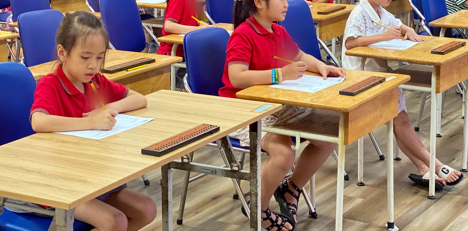 Các bạn nhỏ tại Soroban SmartMath Cup 2025